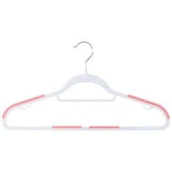 B&M Addis Non-Slip Hangers 6pk - Multi Colour -BM Home Shop 333092 addis 6pk non slip hangers colour 2