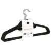 B&M Pure Velvet Hangers 8pk - Black