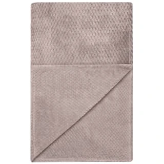 Simply Everyday Waffle Throw - Mink 3 Simply Everyday Waffle Throw - Mink - Image 3