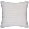 B&M Arctic Sable Faux Fur Cushion 48 X 48cm - Cream
