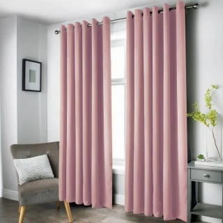 B&M Cambridge Blackout Panel Curtain 54 X 86" - Blush 1 B&M Cambridge Blackout Panel Curtain 54 X 86" - Blush