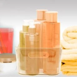 B&M Small Clear Storage Tub -BM Home Shop 376039 376040 clear storage tub 4