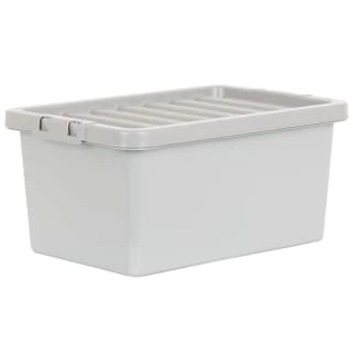 B&M Storage Box With Lid 11L - Graphite 1 B&M Storage Box With Lid 11L - Graphite