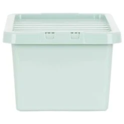 B&M Storage Box With Lid 11L - Sage -BM Home Shop 377036 11l storage box sage 2