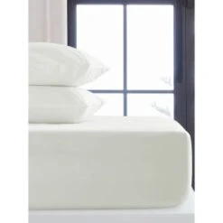 Silentnight Cream King Fitted Sheet