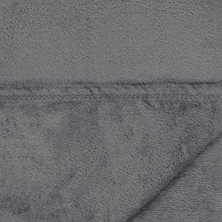 Simply Everyday Super Soft Throw - Grey 3 Simply Everyday Super Soft Throw - Grey - Image 3