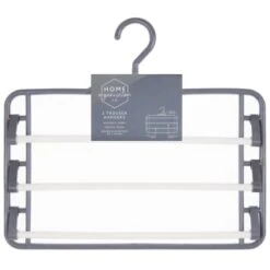 B&M Swivel Hook Trouser Hangers 2pk