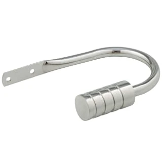 B&M Small Silver Barrel Curtain Hold Backs 2pk 1 B&M Small Silver Barrel Curtain Hold Backs 2pk