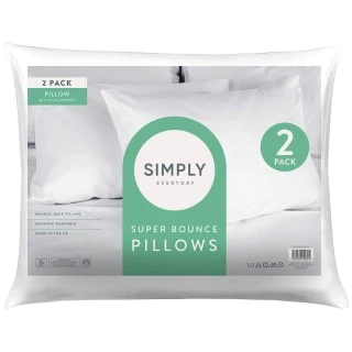 Simply Everyday Super Bounce Pillows 2pk 1 Simply Everyday Super Bounce Pillows 2pk