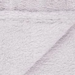 Home Essentials Teddy TV Blanket - Silver -BM Home Shop 393423 home essentials teddy tv blanket silver 3