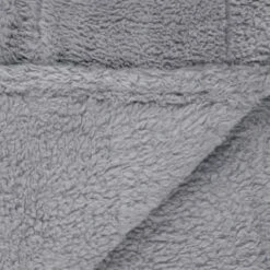 Home Essentials Teddy TV Blanket - Charcoal -BM Home Shop 393425 home essentials teddy tv blanket charcoal 3