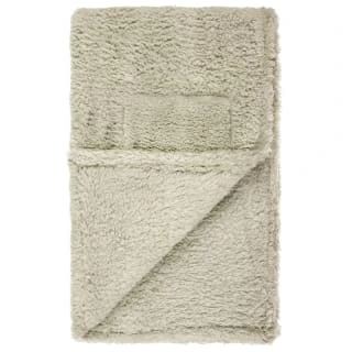 Home Essentials Teddy TV Blanket - Sage 2 Home Essentials Teddy TV Blanket - Sage - Image 2