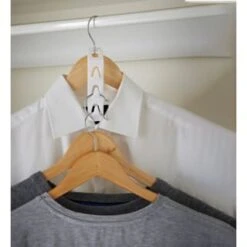 B&M Space Saving Hanger Organisation Hooks 4pk -BM Home Shop 393906 space saving hanger organisation hooks 2