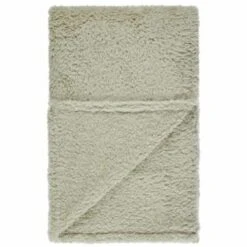 B&M Simply Teddy Sage Rolled Throw 7 B&M Simply Teddy Sage Rolled Throw -BM Home Shop 394930 teddy throw sage 4