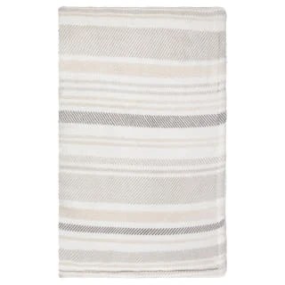 Winston Grey Stripe Sherpa Throw 3 Winston Grey Stripe Sherpa Throw - Image 3