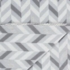 Simply Grey & Geo Print Polar Fleece Throw 2pk 10 Simply Grey & Geo Print Polar Fleece Throw 2pk -BM Home Shop 395031 simply super soft throws 2pk grey geo 4