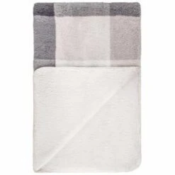 BM Home Shop 12 BM Home Shop -BM Home Shop 395038 highland check sherpa throw 2