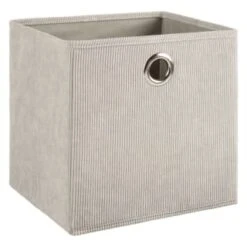 Lokken Cord Storage Cubes 2pk - Light Grey