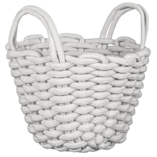 B&M Thick Rope Basket - Grey 1 B&M Thick Rope Basket - Grey